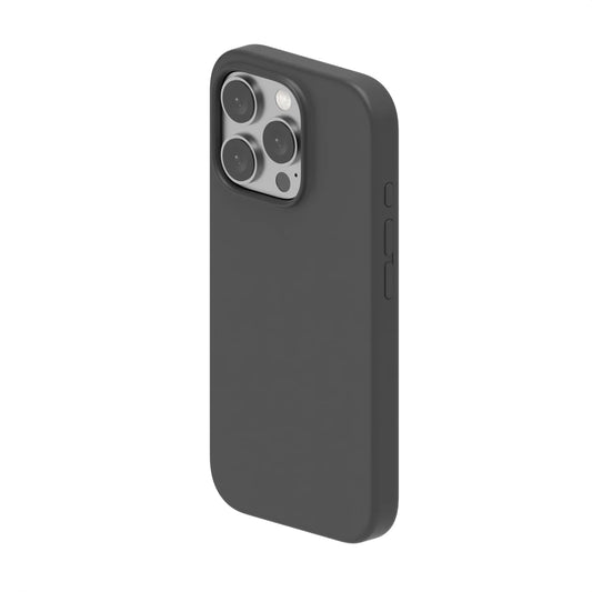 Iphone 16 Pro - Silicone Phone Case with Mag Safe Technology, Black