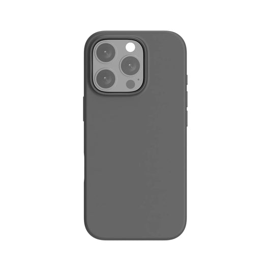 Iphone 16 Pro - Silicone Phone Case with Mag Safe Technology, Black